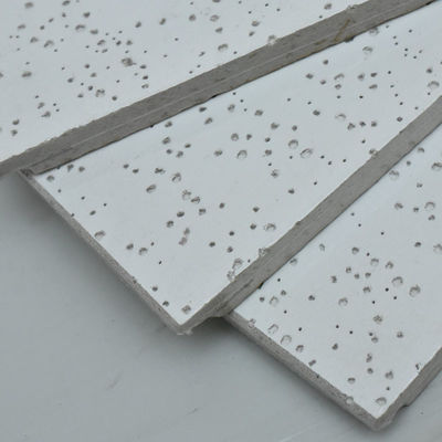 Placas de techo de lana mineral 600x600mm 10mm espesor azulejos acústicos de techo cuadrícula