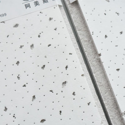 Solución de diseño gráfico azulejos de techo de fibra mineral 2x2 con superficie de recubrimiento en polvo