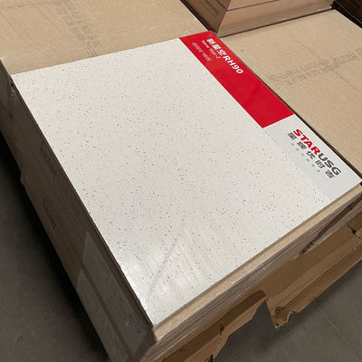 Panel de techo impermeable de fibras minerales USG BORAL OEM impermeable al fuego