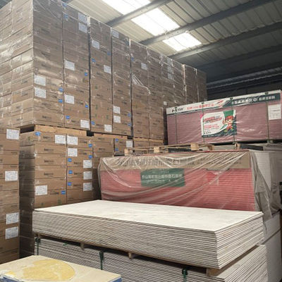 Materia prima de alta pureza, placas de yeso para techos de alta pureza con capacidad de fuego 1200*2400*9,5 mm