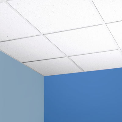 Tejas de techo de 60x60 60x120 cm de fibra mineral con material insonorizado y tablero de madera