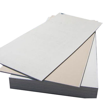 COMMON Quadrado de borde 12 mm de yeso fibroso para tablas de construcción a prueba de fuego