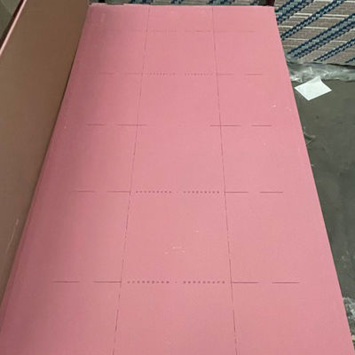 COMMON Quadrado de borde 12 mm de yeso fibroso para tablas de construcción a prueba de fuego