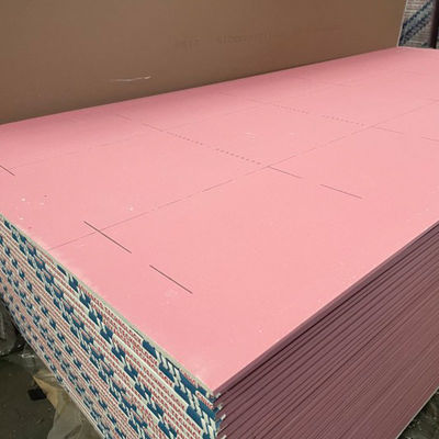 COMMON Quadrado de borde 12 mm de yeso fibroso para tablas de construcción a prueba de fuego