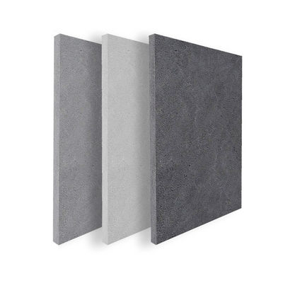 Material verde Tabla de revestimiento de cemento de fibra de madera para el exterior de la villa contemporánea