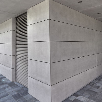 Panel de pared exterior de tablero de fibra de cemento sin amianto con estilo de diseño contemporáneo